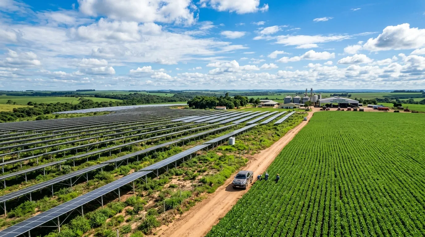 Energia solar para o agronegócio e propriedades rurais em Rondônia